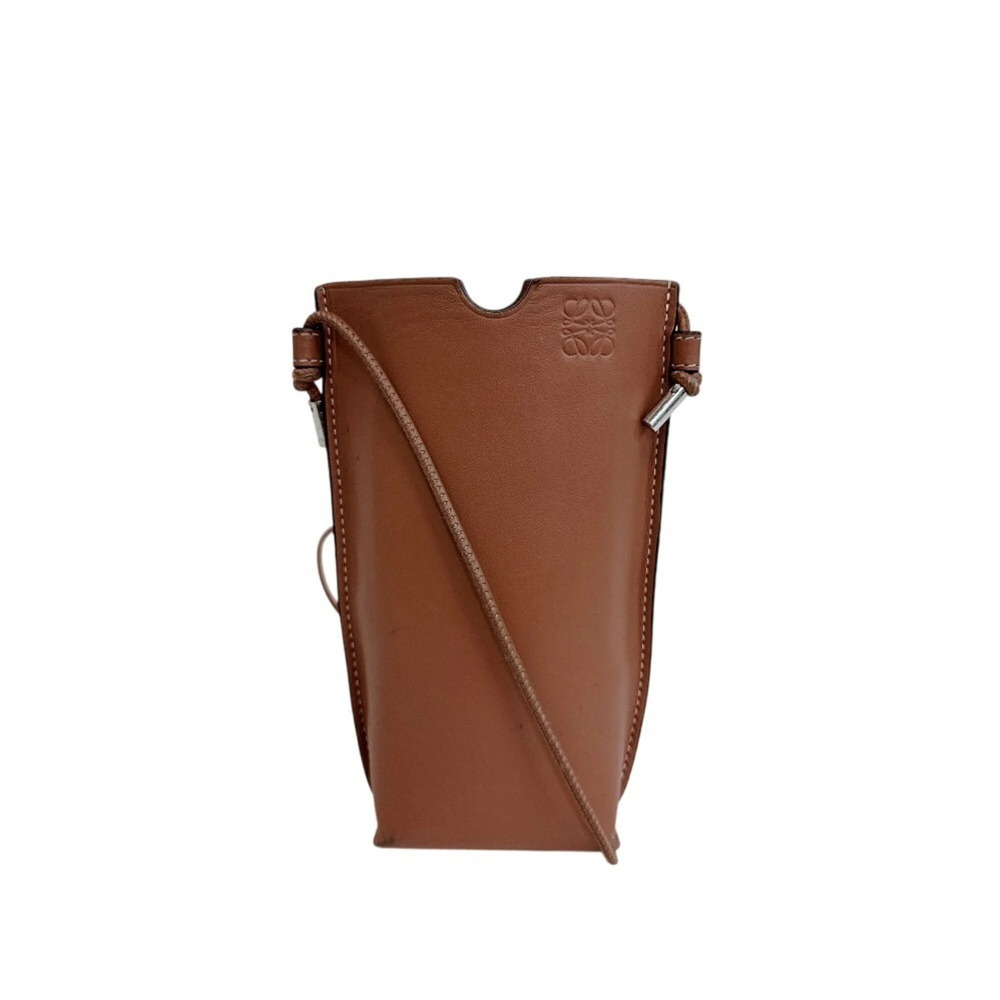 LOEWE Leather Pouch, Brown